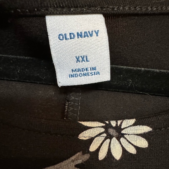 Old Navy flower dress, Rayon XXL - Picture 4 of 4